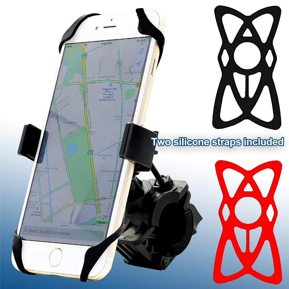 MP0616B Universal Motorcycle Phone Mount -RED - Image 4