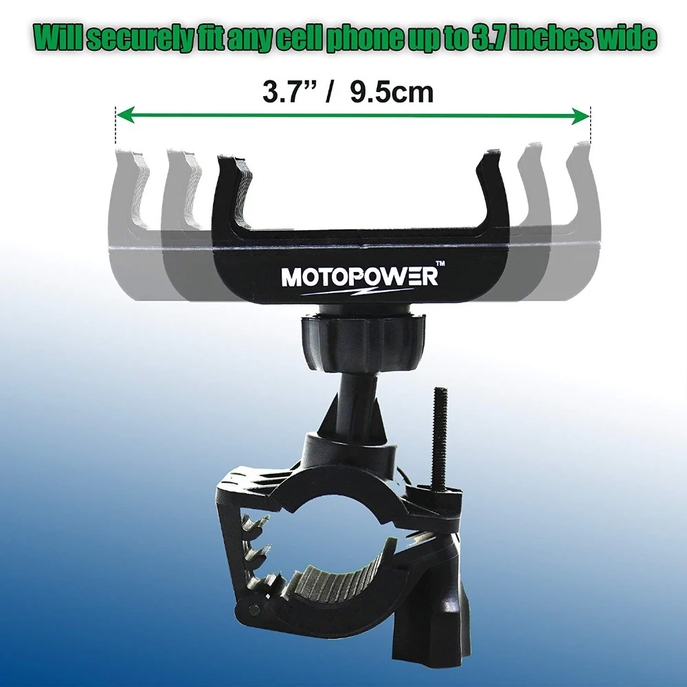 MP0616B Universal Motorcycle Phone Mount -RED - Image 6