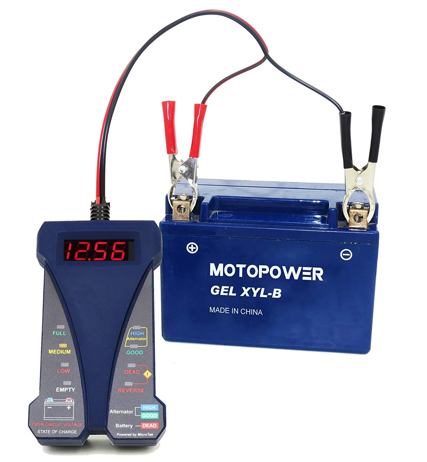 MP0514B 12V Digital Battery Tester -Dark Blue - Image 3