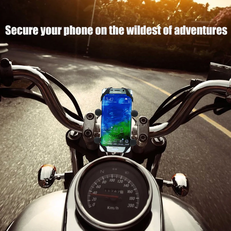 MP0609B Motorcycle Cell Phone Mount - Image 7