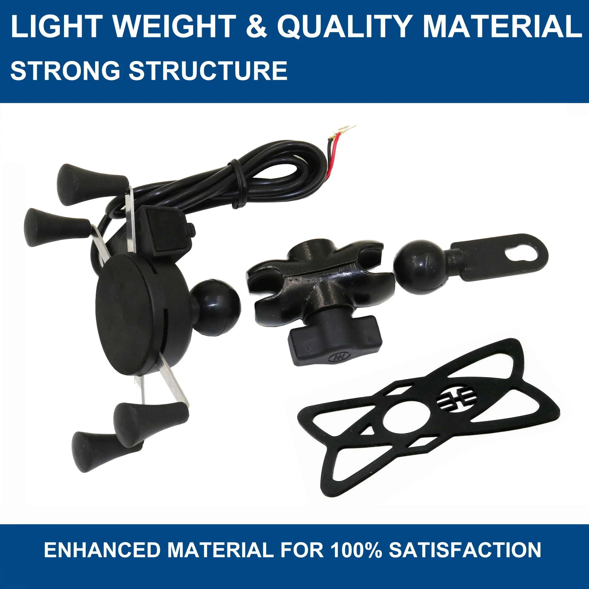 MP0609D Motorcycle Cell Phone Mount - Image 3