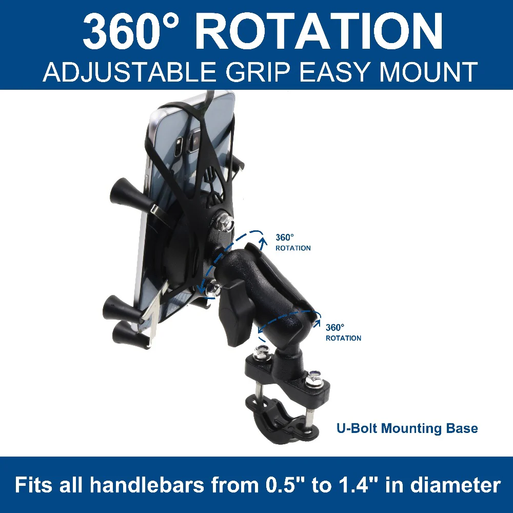 MP0619 Motorcycle Cell Phone Holder Universal - Image 4