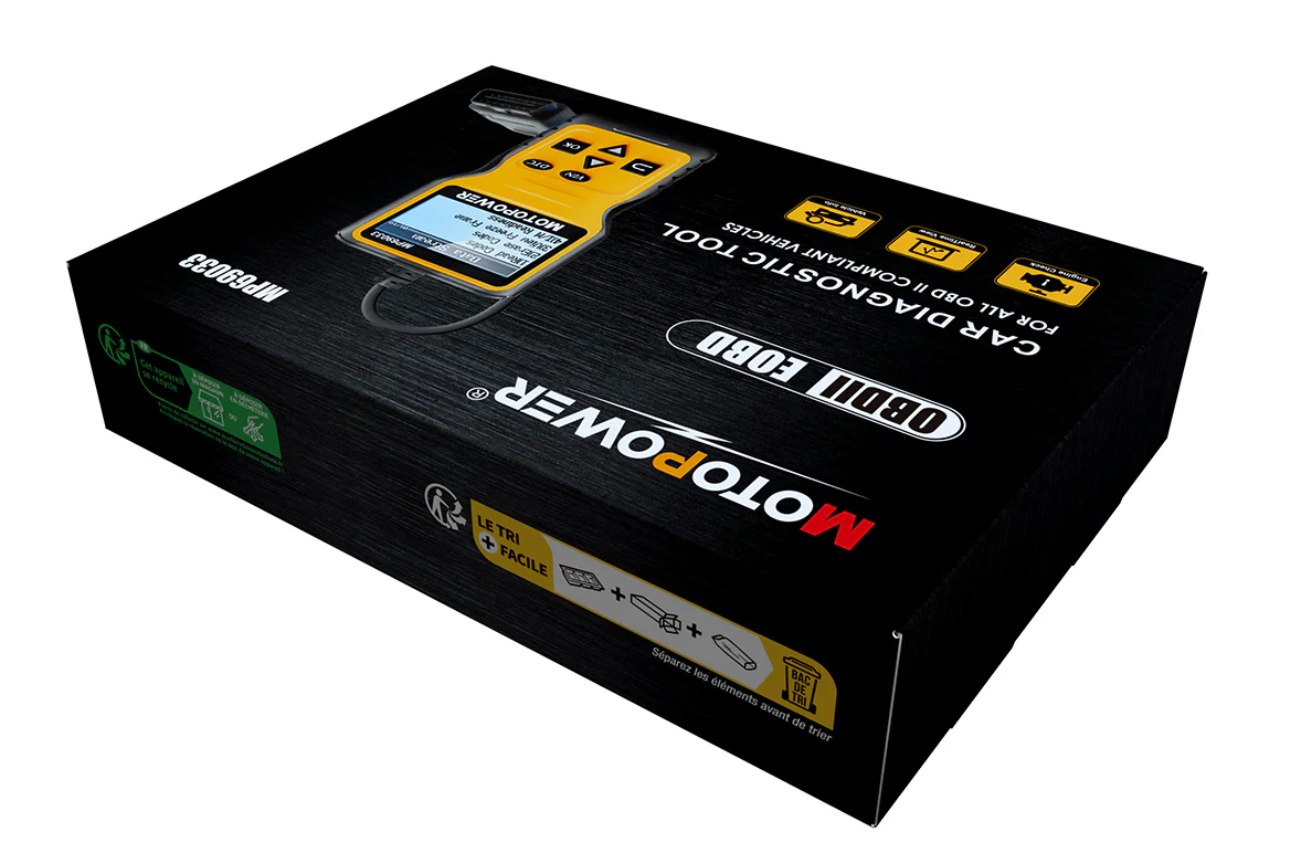 MOTOPOWER MP69033 OBD2 Scanner Universal Car Engine Fault Code Reader, CAN Diagnostic Scan Tool for All OBD II Protocol Cars - Image 15