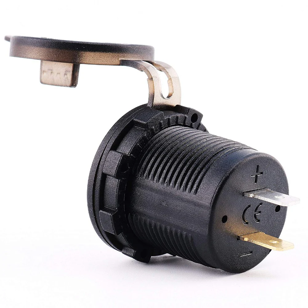 MP0611C USB Charger with Voltmeter and Current Meter-BLUE - Image 3