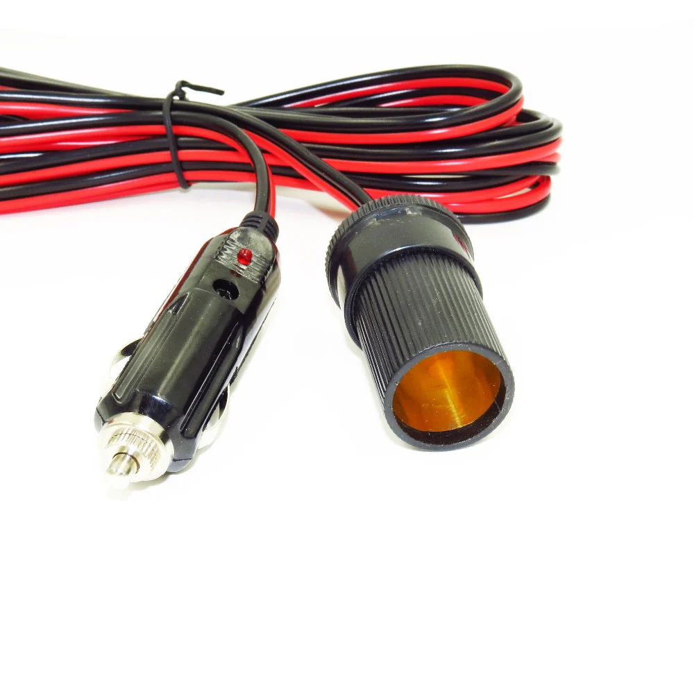 MP69001 Cigarette Lighter Plug Cable with socket - Image 2