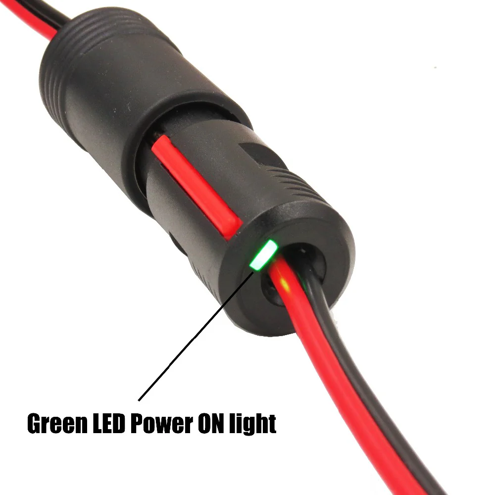 MP69014A Dual Size Cigarette Lighter Plug to SAE Cable - Image 7
